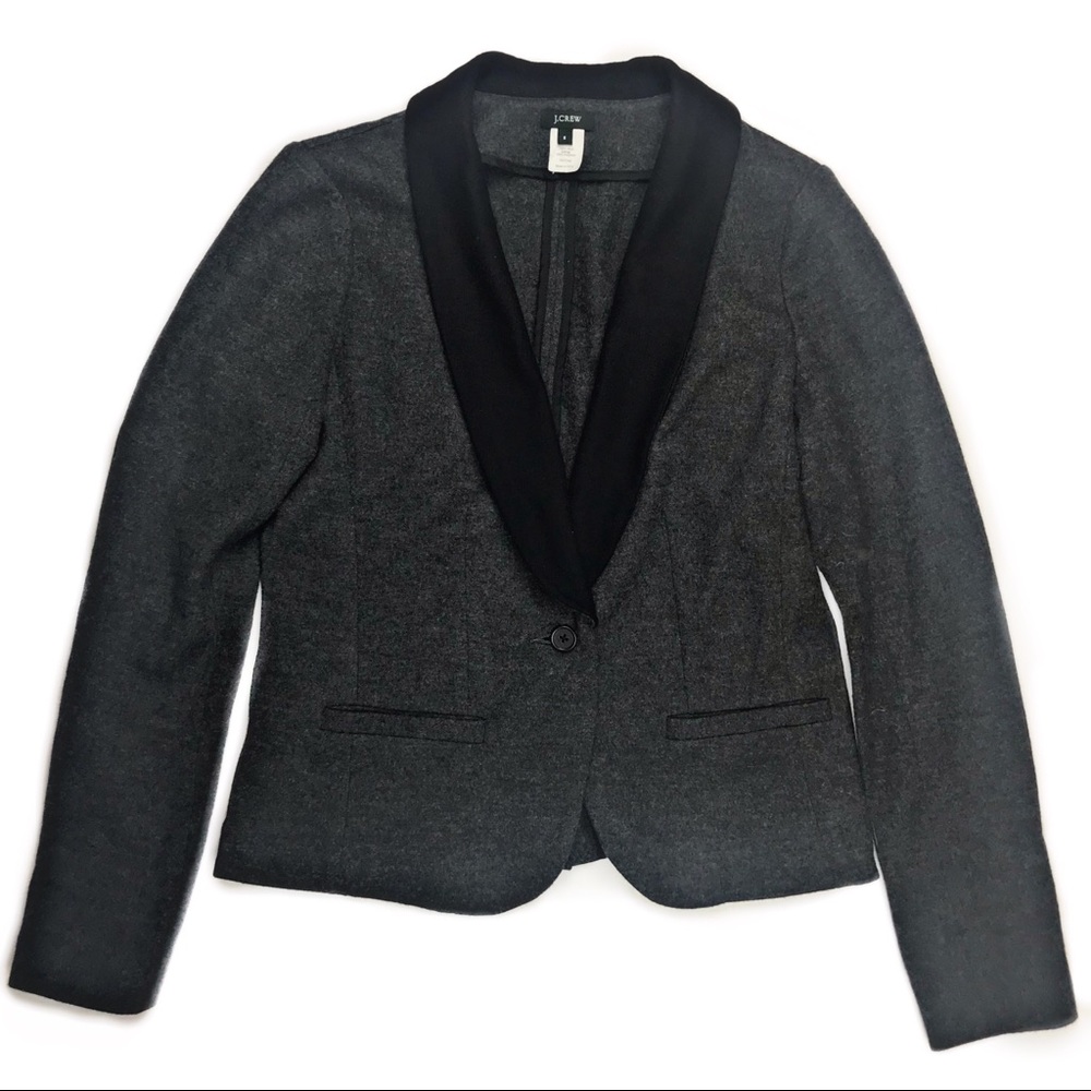 J Crew Woman's Blazer Wool Size 8